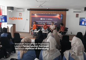 Waste4Change dan Pastiklola Layani Penjemputan Sampah Berbasis Aplikasi di Bandung