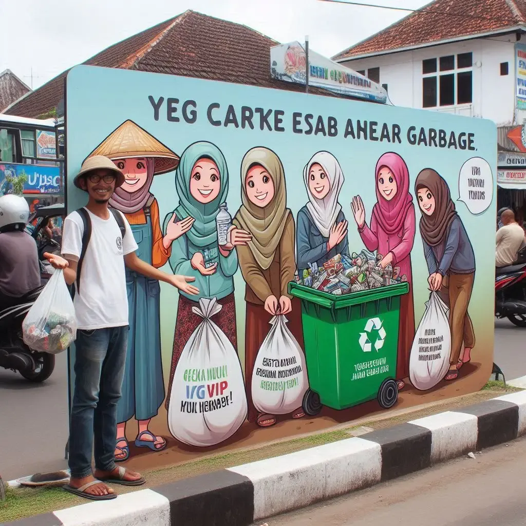 Merancang Tempat Sampah Wisata yang Menarik