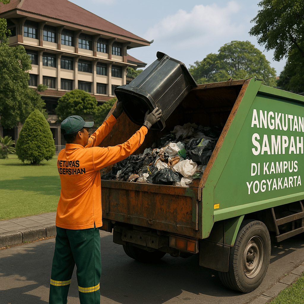 Jasa Angkut Sampah di Area Kampus Yogyakarta