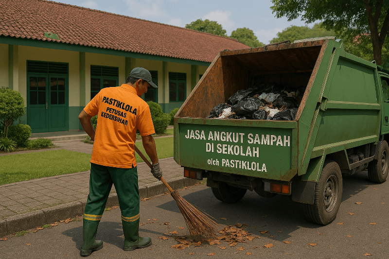 Jasa Angkut Sampah di Area Sekolah Yogyakarta