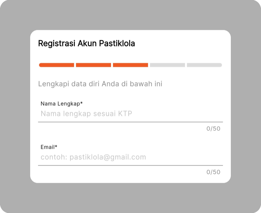 Isi data diri